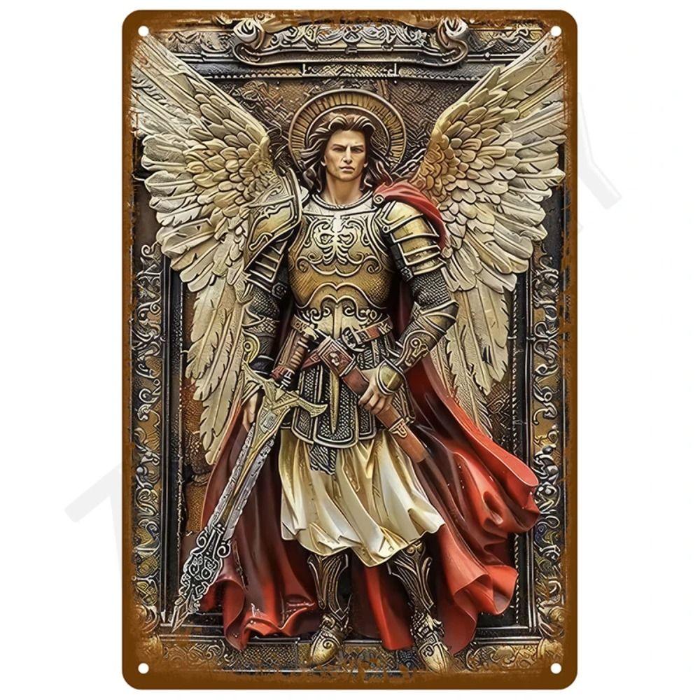 Garage Bar Metal Wall Sign, Auto Interior Decor Plaque 20x30cm