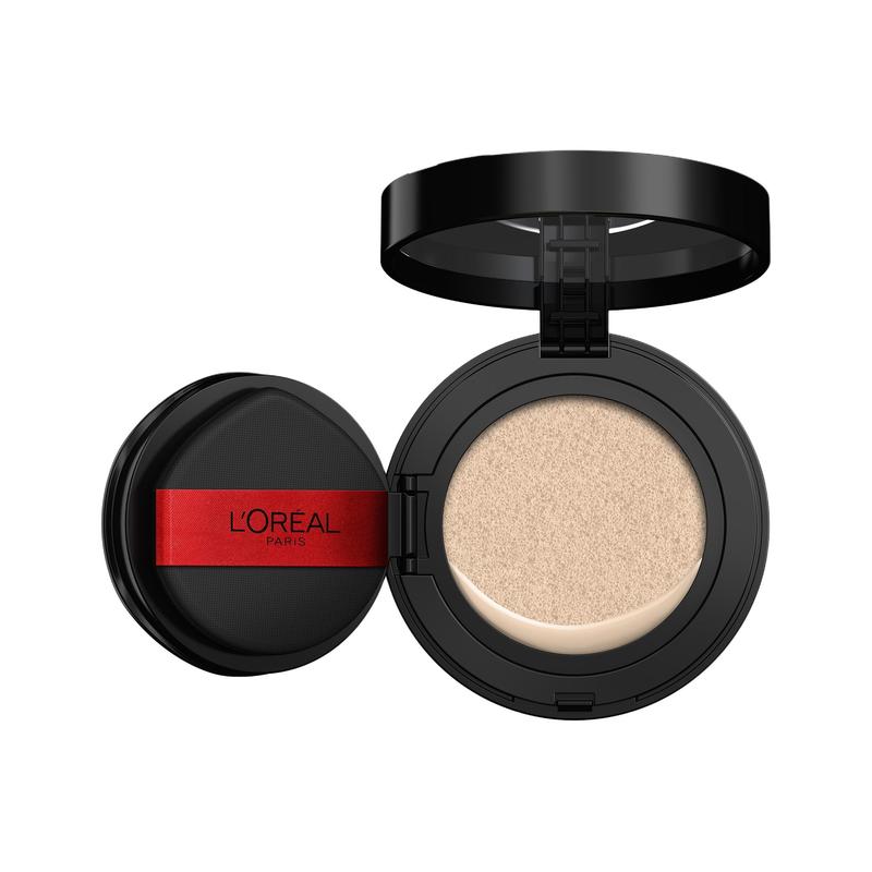 Loreal Paris - foundation, matte concealer, oily skin, dry skin, sensitive skin Long lasting cushion foundation-N50 11g