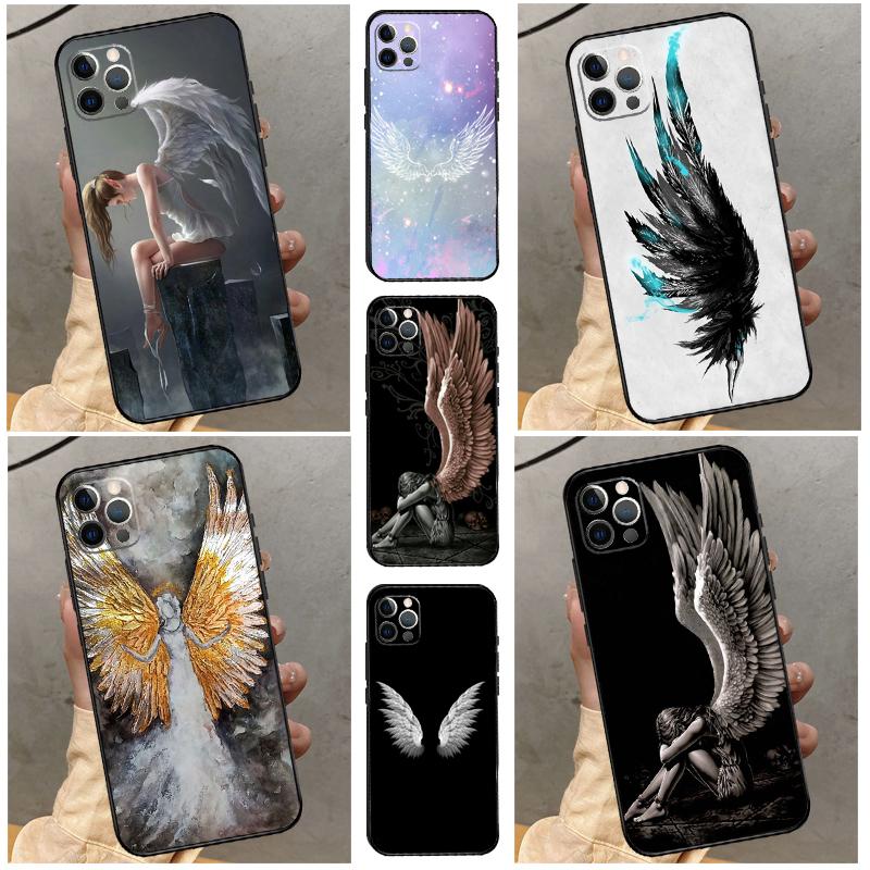 Fantasy Engel Meisje Vleugels Hoesje Voor Xiaomi 15 14 Ultra 13T 14T 15T Pro 17 Pro Max POCO X7 Pro X5 X6 F5 F6 F7 F8 Coque