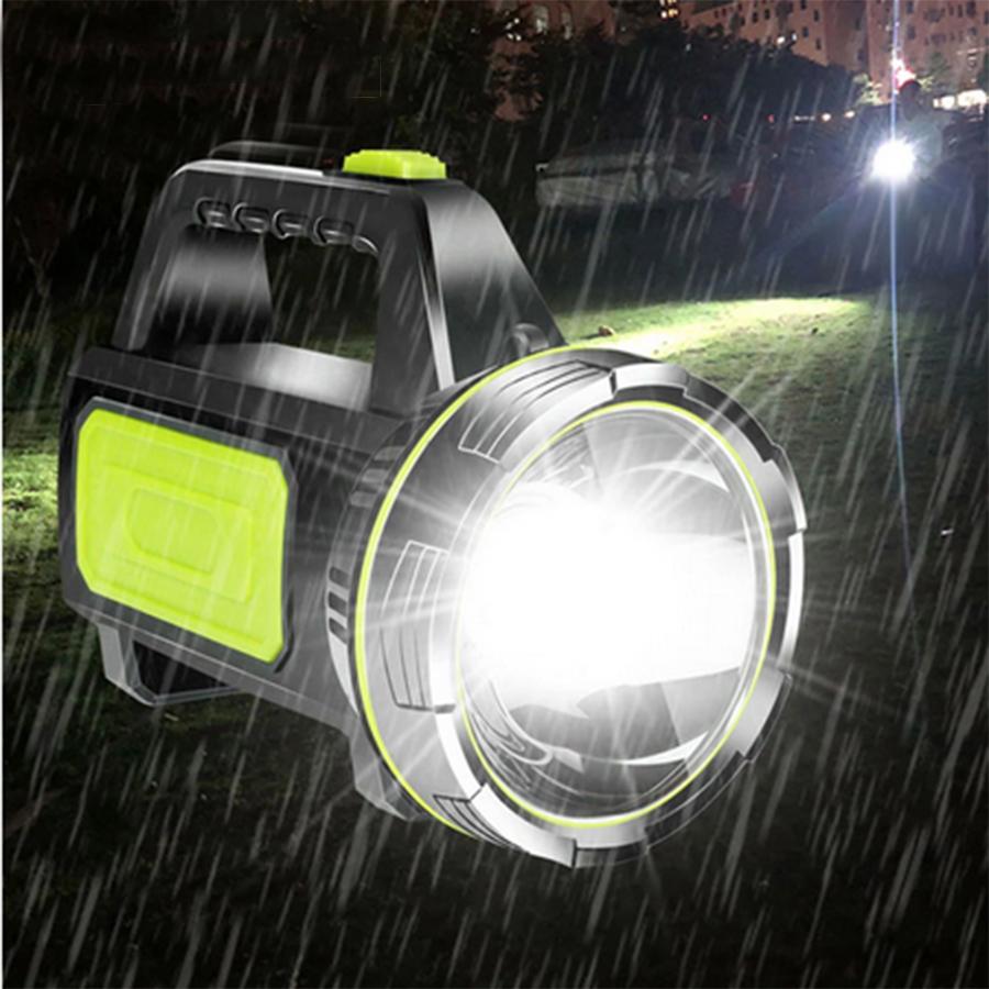10W Super Bright LED Searchlight Handheld LED Flashlight Outdoor Waterproof