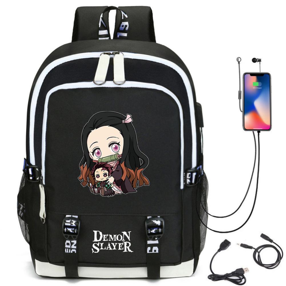 Anime Peripheral Student Large Capacity Backpack Fashion Backpack Computer Bag Oxford Cloth Backpack