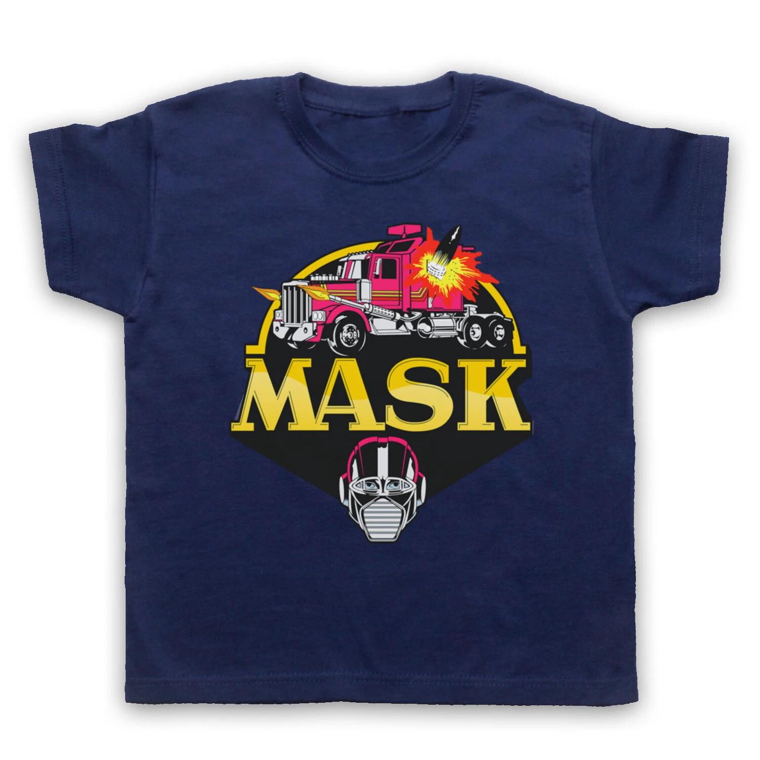 M.A.S.K. MASK 80 S CARTOON LOGO ANIMATION MOBILE STRIKE KIDS CHILDS Boys Baby Children T-shirt 100
