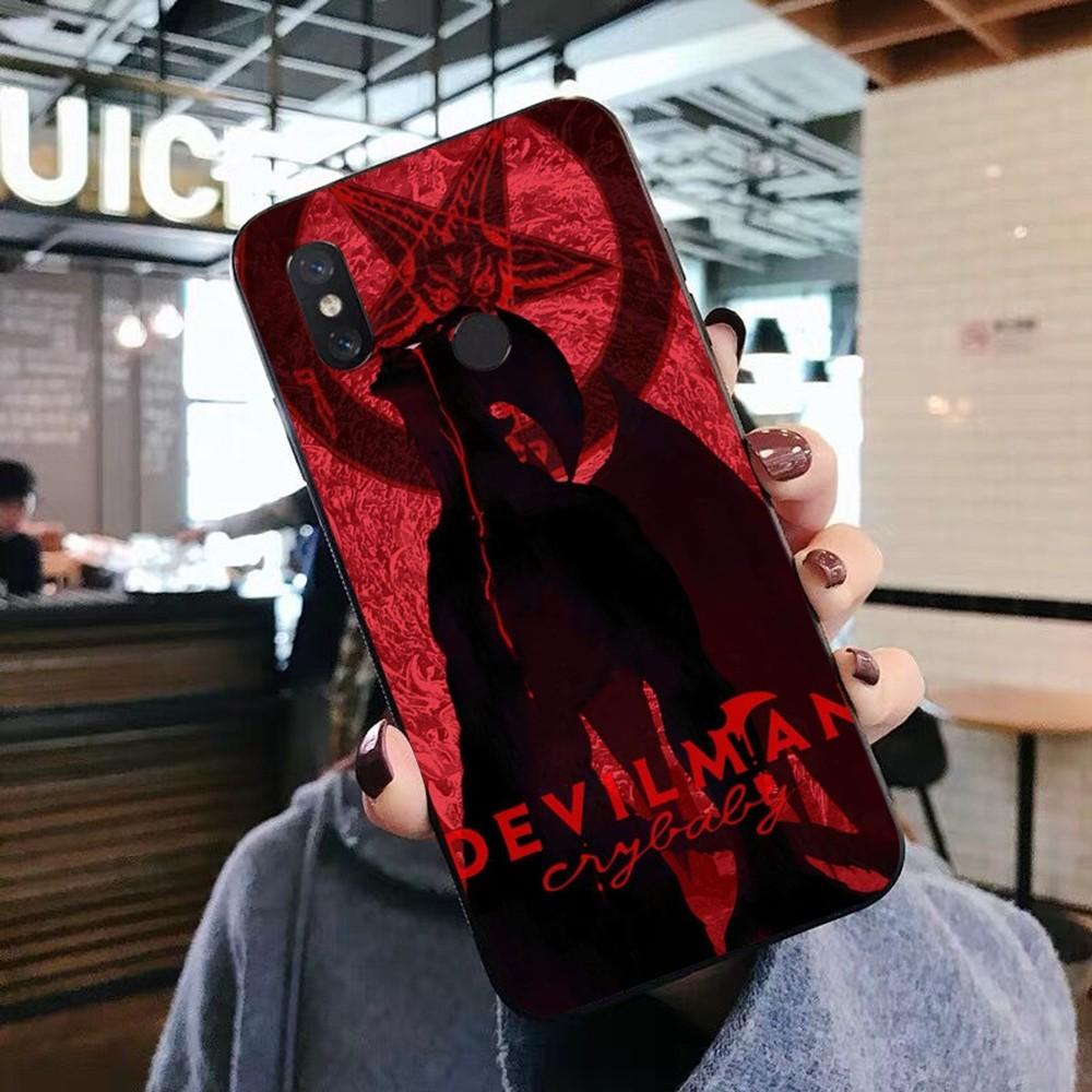 Anime D-Devilman C-Crybaby Phone Case For Xiaomi Mi 5X 8 9 10 11 12 Lite Pro 10T PocoX3pro PocoM3 Note 10 Pro Lite