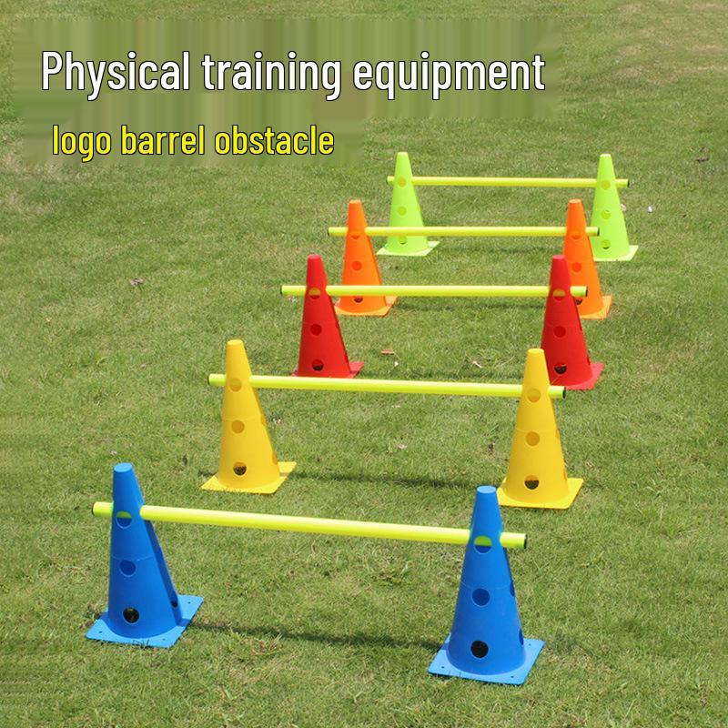 Square Hole Hurdle & Cone Training Set for Football & Basketball