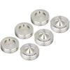 Audio-Technica AT6901ST Spike Insulators, Set of 6, Stainless Steel Spike Base Sold Separately