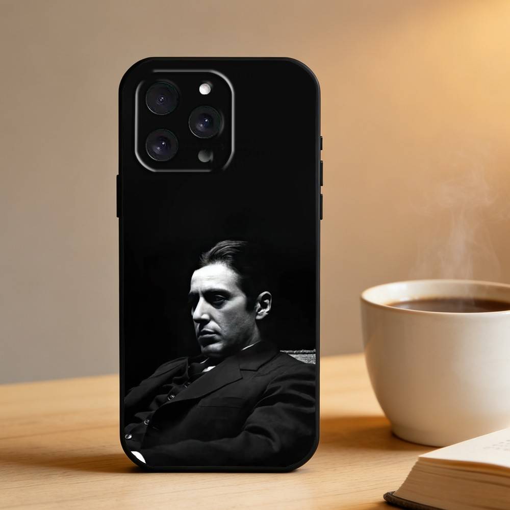 

TV T-The GoD-Dfather Phone Case For iPhone 17 16 15 14 13 12 Max Plus Silicone Black Cover iPhone13