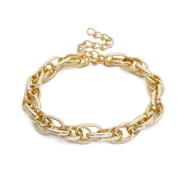 Punk Přehnané Heavy Metal Thick Řetěz Choker Náhrdelník Dámské Goth Šperky Dárek