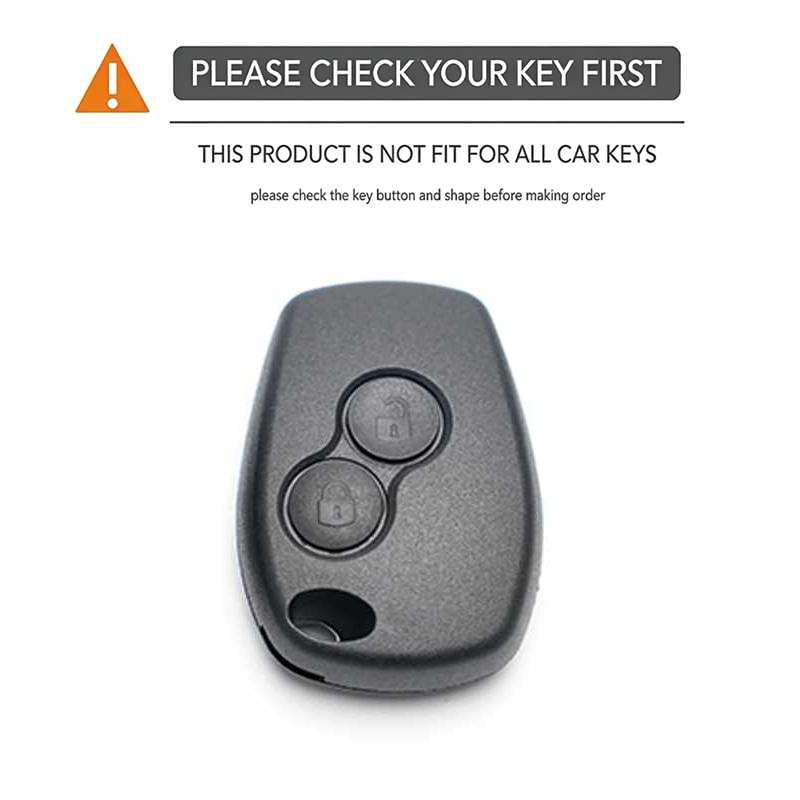 1 PCS silicone car key case for renault trafic clio Duster Logan dacia sandero for Nissan terrano Almera