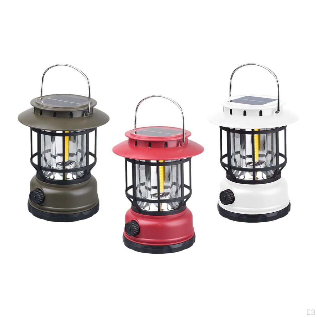 Solar Camping Lantern Camp Ambient Light COB for Traveling
