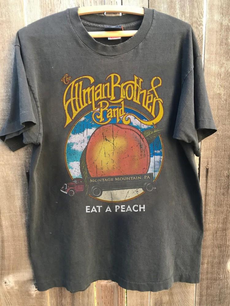 The Allman Brothers Band Eat a Peach charcoal t-shirt S-5XL Unisex T-Shirt