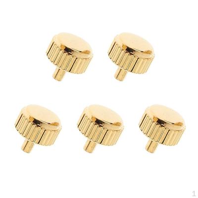 5PCS Crown Golden Steel Durable To Watch Repair, DIY Assembly - Mm