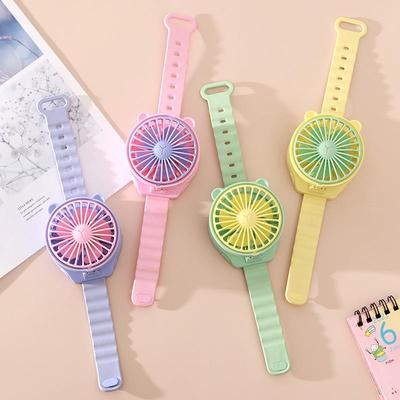 Portable Mini Wrist Fan: 7th Battery Cute Electric Fan for Kids