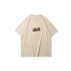 Li Ning T Shirts Men's Gray Crew Neck Moderate Straight Fit AHSQ561-4