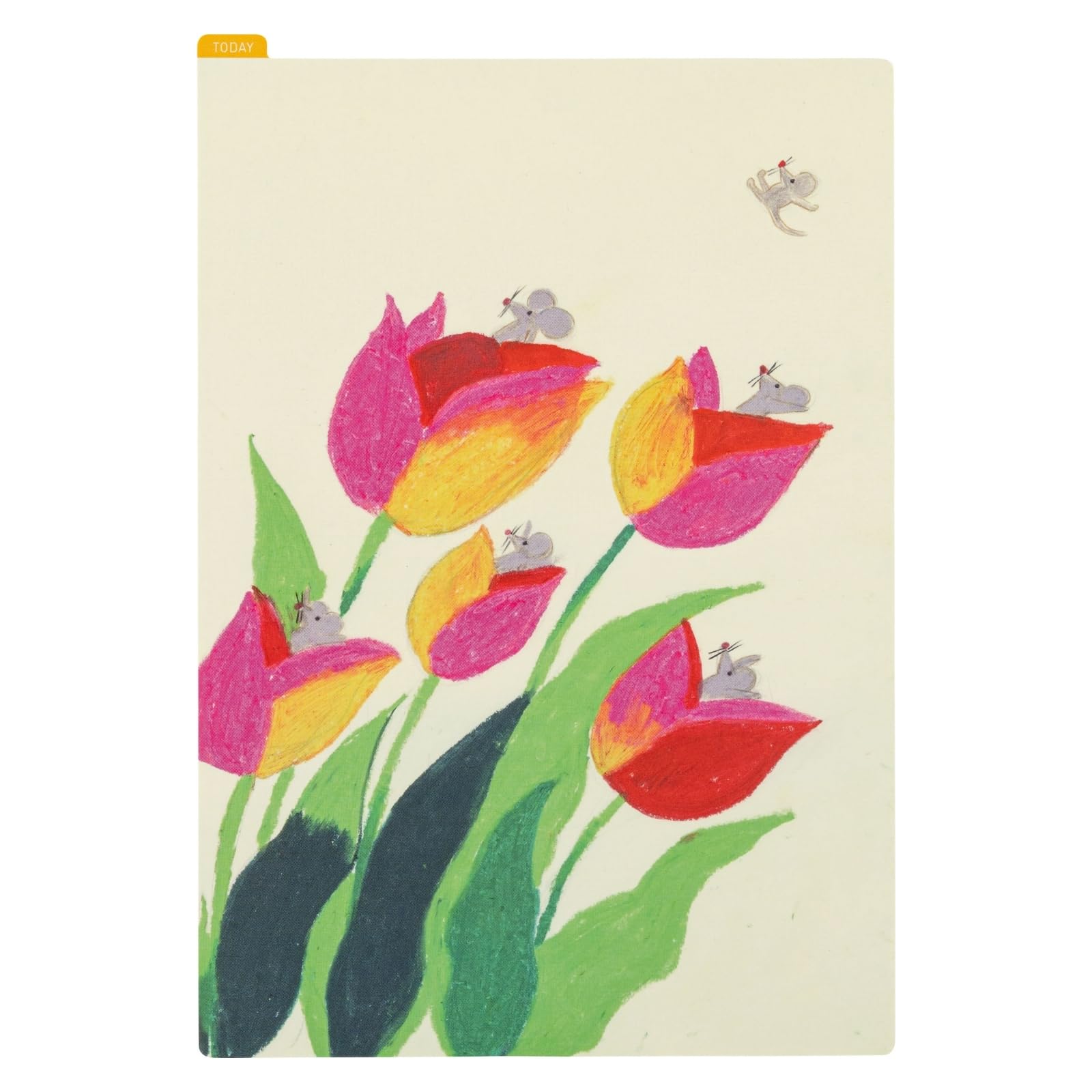 

Hobonichi Techo Keiko Shibata Hobonichi Подложка Качающийся Тюльпан Размер Cousin Аксессуар для Планера / - -