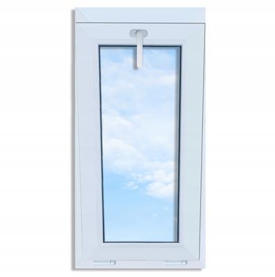 White PVC Tilt Window 50X100, New 500X1000 Double Glazed, Top Hung