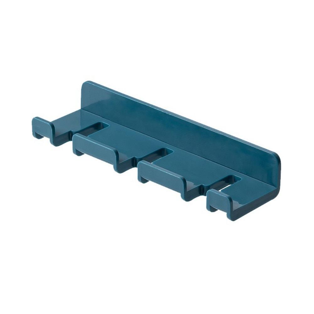 

Self-adhesive Wall Storage Hook Hanger Power Plug Bracket Convenient Power Plug Socket Holder темно-синього кольору