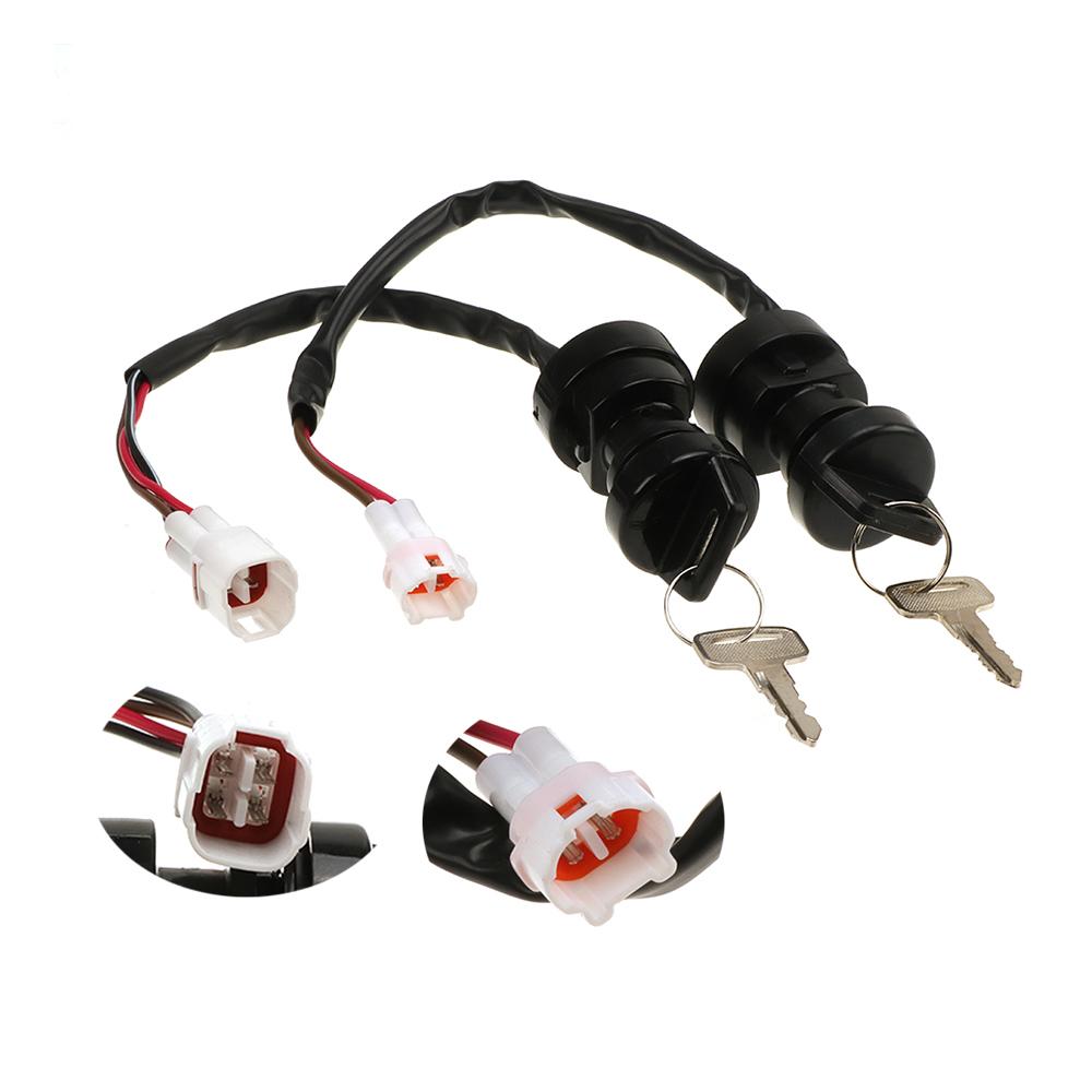 Ignition Key Switch Fit For Yamaha YFM350 Raptor 50 80 Big Bear 350 Warrior Banshee 350 YFZ350 350 Grizzly YFM700 Kodiak YFM400