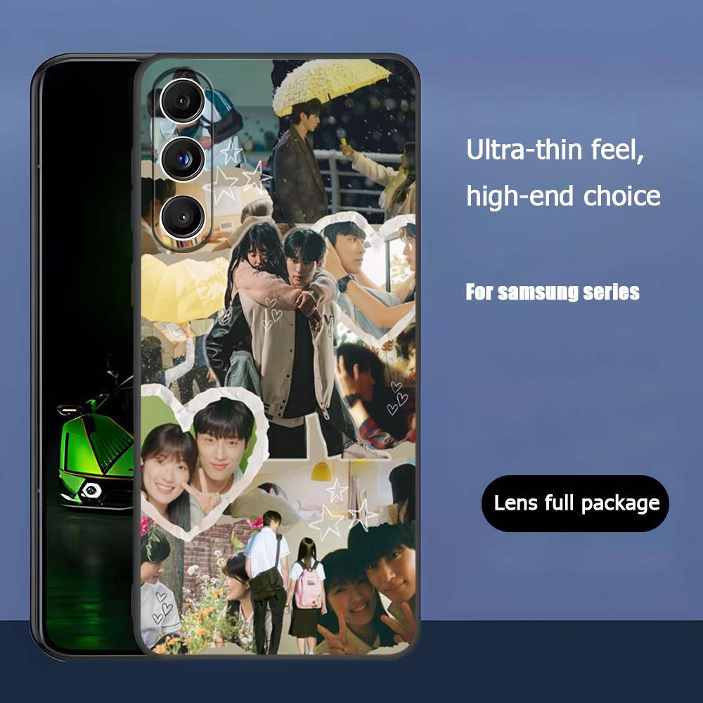Korean Tv Dramas L-Lovely Runner For Samsung Galaxy S23 S24 S25 Ultra S22 Plus S21 Black Soft Case Waterproof Soft Case