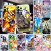Angel D-Digimons Transparent Phone Case for Motorola Moto G7 G8 G9 G84 G85 G73 G24 G15 Z2 Play Power Plus