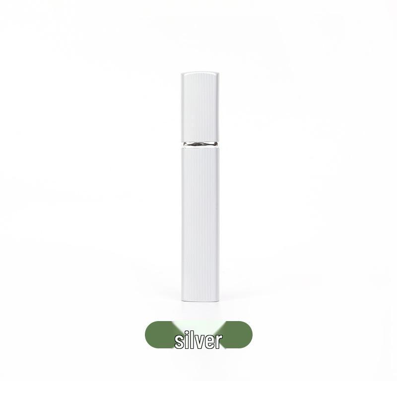 12ml Square Perfume Spray Bottle with Aluminum Shell and Glass Liner