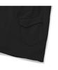 SUPERSUB Slant Cargo Wide Bermuda Shorts - Black