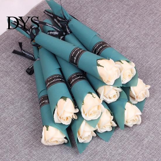 Wedding Supplies 10Pcs Soap Flower Gorgeous Exquisite Workmanship Realistic Fake Multicolor Fresh Keeping Artificial Home Decoration Craft