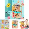 Wooden Multifunction Rotating Slide Car Toy For Baby Educational Play And Diy Fun