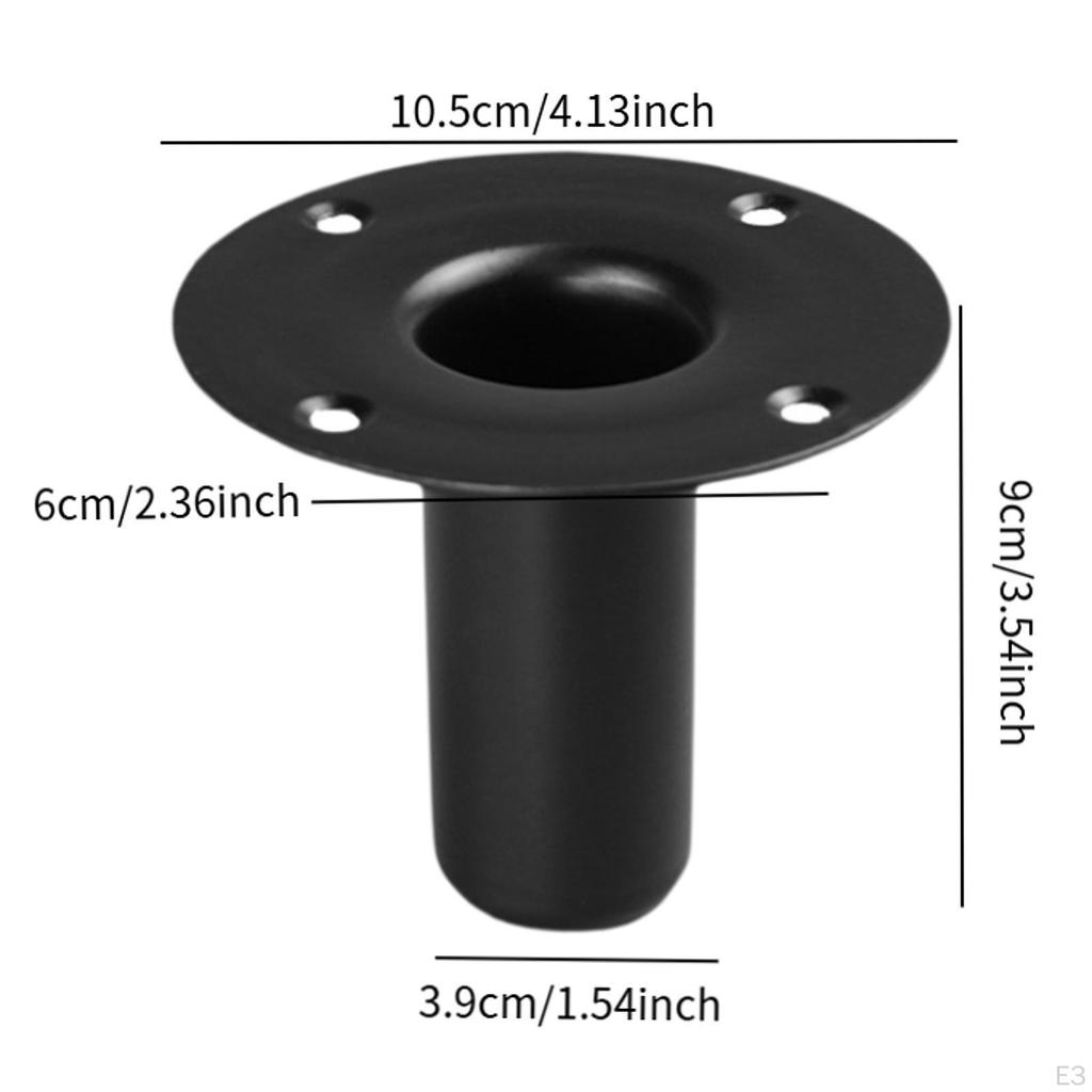 2Pcs Speaker Stand Mount Plate Bracket Rack Professional Bottom Base for