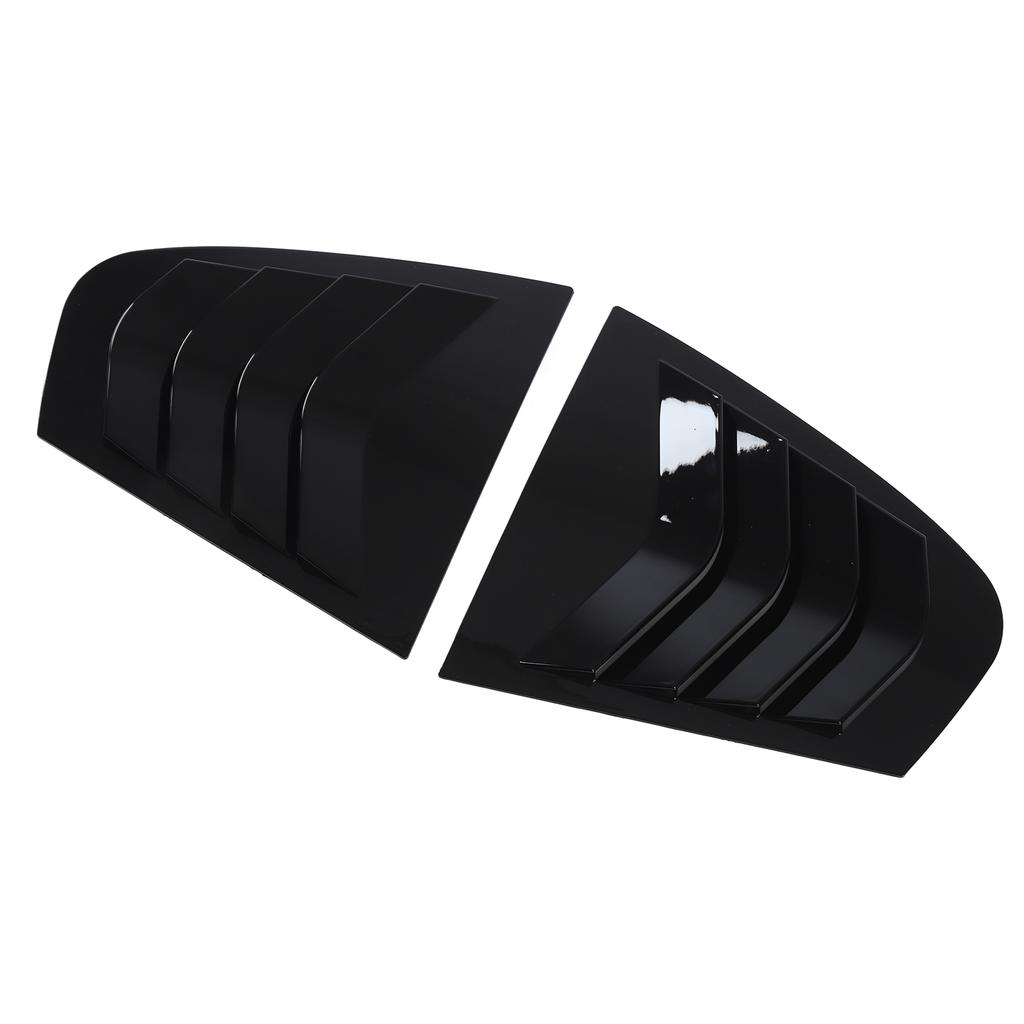 1Pereche Acoperiș Jaluzea Fereastră Laterală Protectiv Ușor Rezistent la Uzură Jaluzele Triunghiulare pentru Fereastră