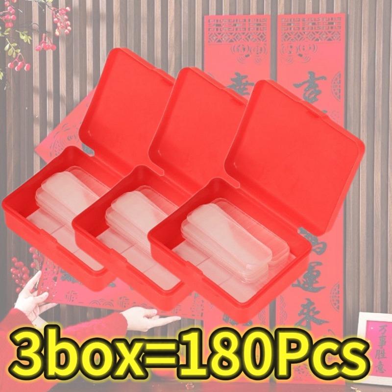 Reusable Double Sided Adhesive Tape Strong Adhesion Wall Sticker Sticky Balloon Traceless Poster Clear Nano Home Improvement