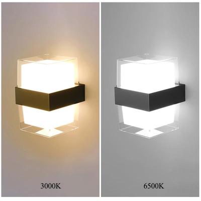 Modern LED Wall Light Square Round Interior Living Room Bedroom Corridor Aisle Sofa Background Wall Wall Light