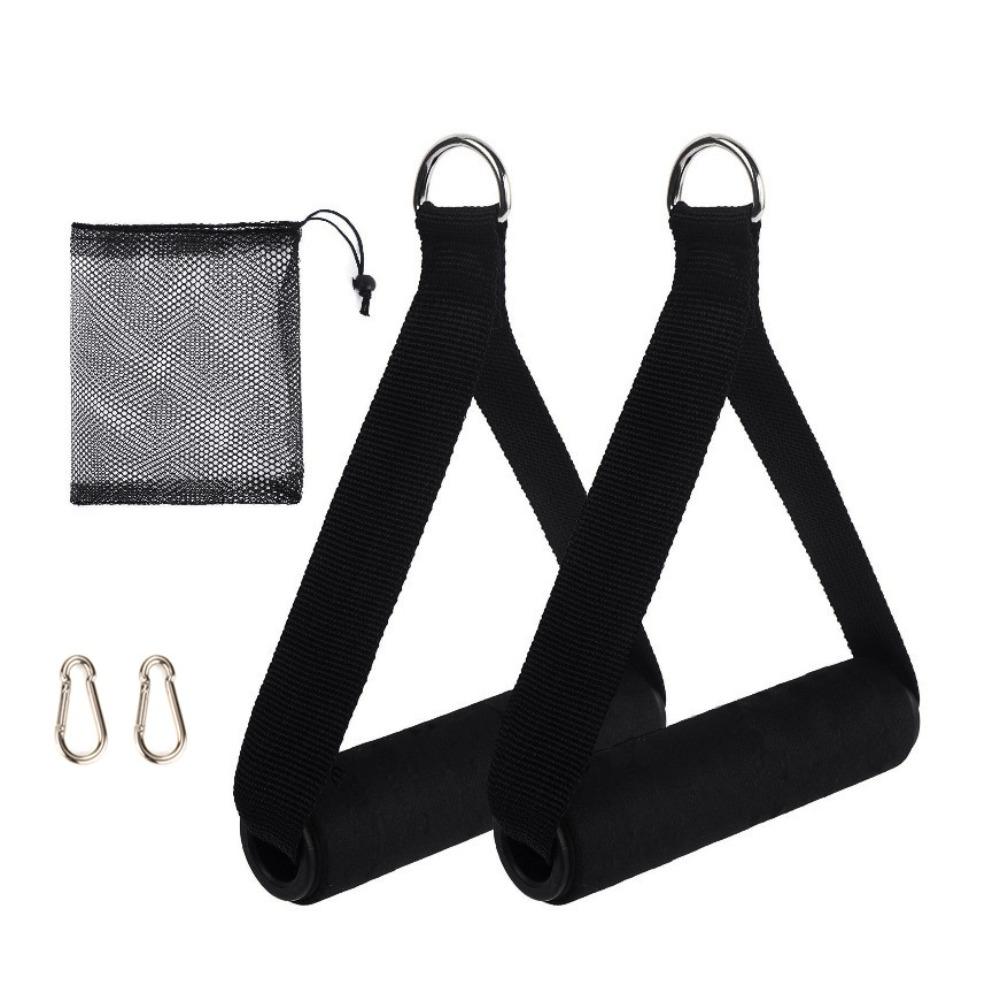 D-Ring Fitness Puller Metall Gym Griffe Grip für Yoga Fitness Übung Power Bands