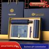 Creative Cultural Souvenir Gift Sets: Event Conference Boxes with Logo-Engraved Thermos Cups