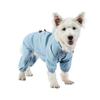 Dog Raincoat Lightweight Rain Poncho Hoodie Slicker With Leash Hole Rain Jacket for Small Medium Dogs