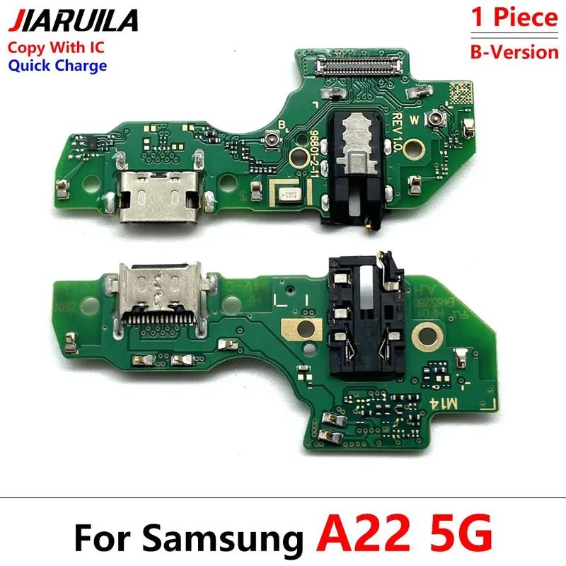 USB Charge Port Dock Connector Charging Board Flex Cable For Samsung A22 A32 A12 A02 A03s A02s A03 A04 A04s A04E A05 A05s 4G 5G