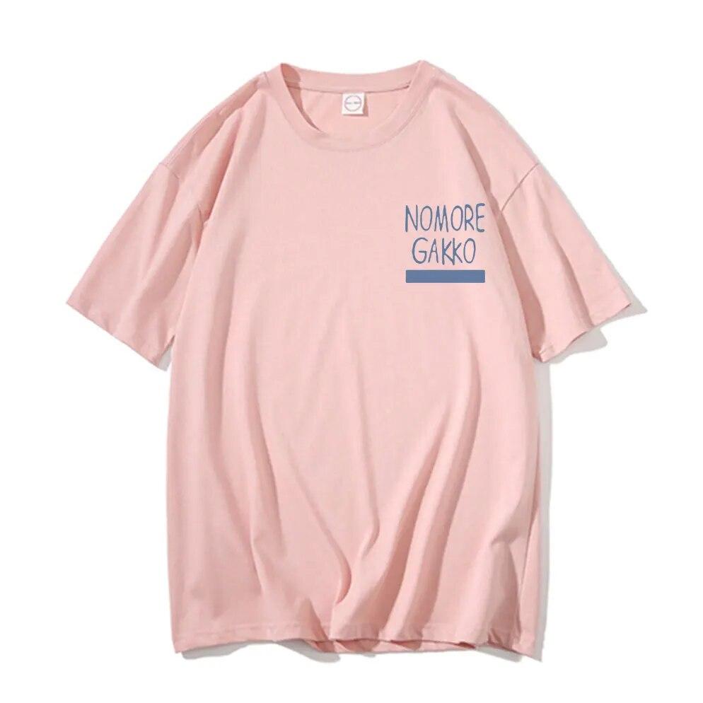 Sevimli Komik Anime BOCCHI THE ROCK Gotoh Hitori Grafik T-shirt Yaz Unisex Kadın Büyük Boy Unisexga Tees Unisex % 100% Pamuk Tshirt