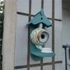 Outdoor Resin Teapot Birdhouse Feeder-Wall Mount Durable And Weather-Resistant For Garden For Home Decor