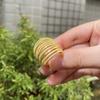 18K Gold Plated Ring, Women'S Jewelry Ring, Retro Multi-Row Zir*****Pen Ring.