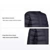 Piumino Uomo Monocolore Collo Alto Capispalla Nero 1342702-001