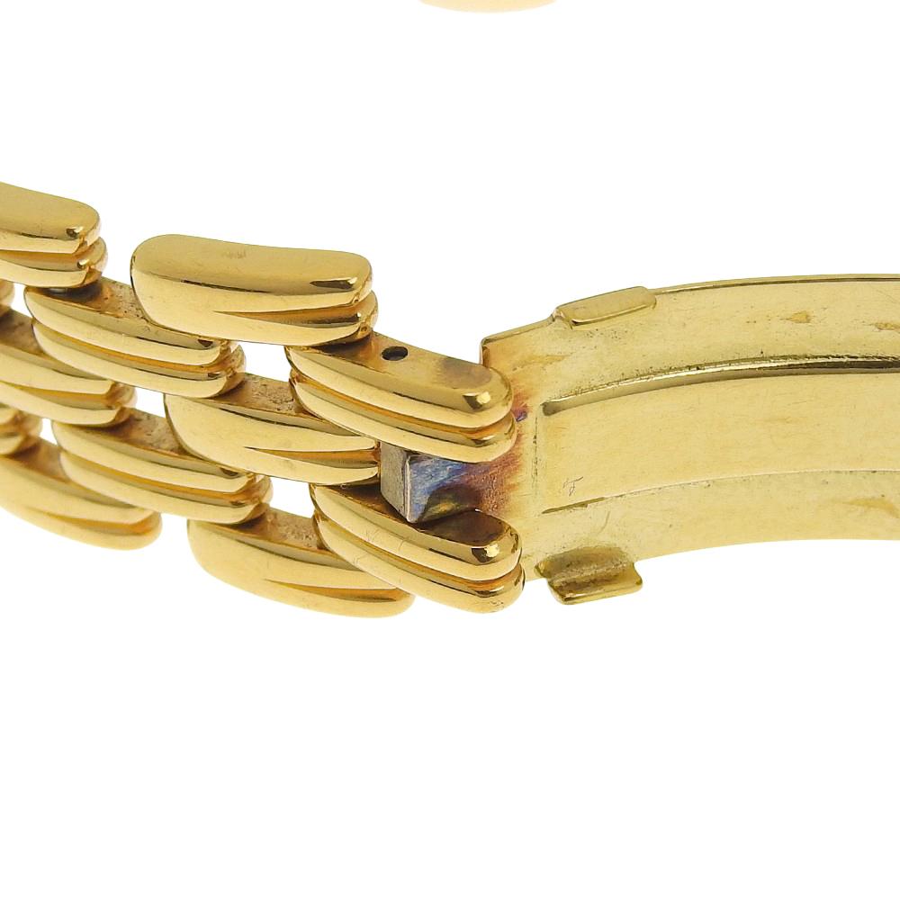 Dior Bakira Watches 46 154-2 blackDial Plated Gold Quartz Analog Display Women Used