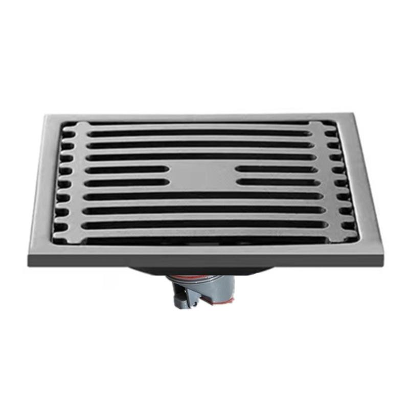 652F Floor Strainer Stainless Steel Floor Drain Drainer Shower Strainer Toilet Sewer Shower Drain Filter Easy to Install