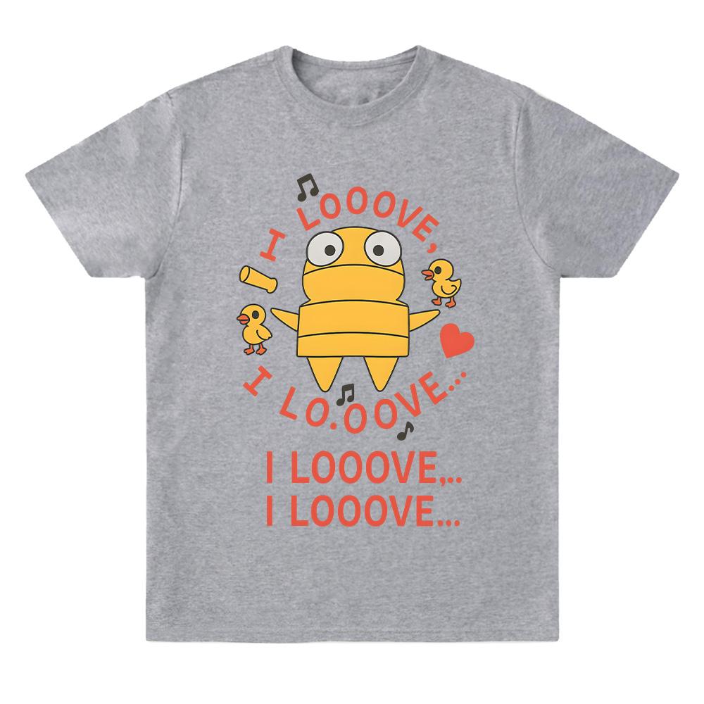 I Love R.E.P.O. Game T Shirts Unisex Trend Tee  Cotton Crewneck Funny Y2k Clothing Women Men Comfort Tops