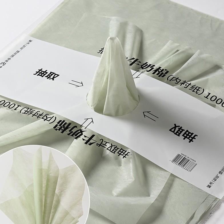 Fresh Flower Milk Cotton Paper for Bouquet Wrapping and DIY Floral Art