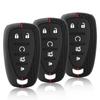 5 Button Silicone Car Key Case Cover for Chevy Chevrolet 2017 2018 2019 2020 2021 Chevy Malibu Camaro Trax Traverse So
