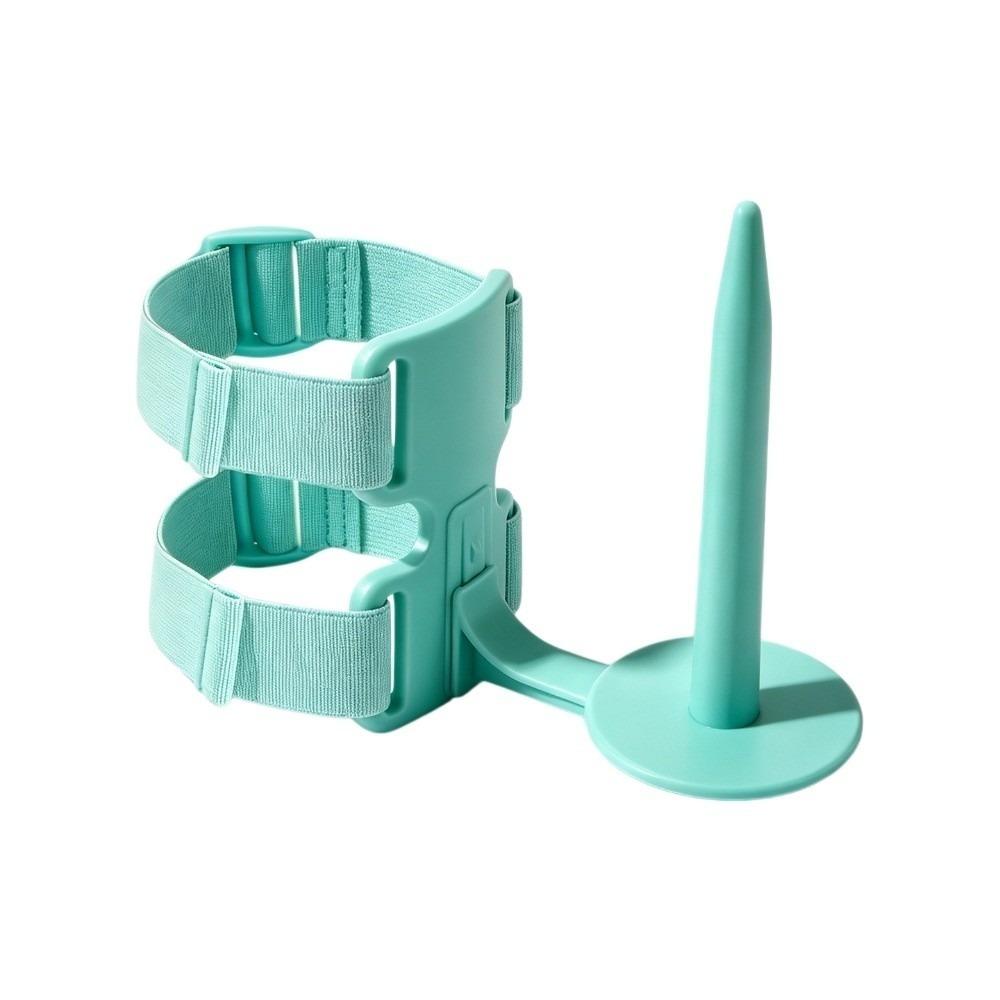 Hands-free Arm-worn Crochet Yarn Holder 360° Rotating Woolen Ball Yarn Winder Stand DIY Knitting