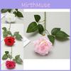 Artificial Rose Silk Bouquet For Wedding Decor Photography Props Use Home
