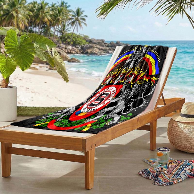 Ac Sparta Praha Fashion Beach Towel: Ideal for Summer Adventures Soft, absorbent and quick drying suitable for swimming and bathing