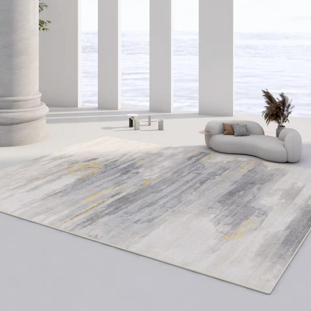 Nordic Style Living Room Carpet Bedroom Bedside Mattress Large Area Full Crystal Velvet Carpet