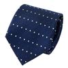 [Ogier] 100% Silk Tie, Regular Tie, Jacquard Weave, Dot Pattern, Gift, Business, Men's, Stylish, 8cm Width