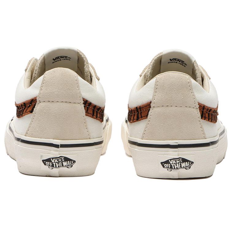 Vans Unisex Sk8-Low Reissue SF White Black VN0A4UWIA0O